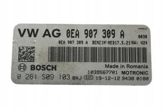 0EA907309A Блок управления двигателем Volkswagen Golf 7 Арт e12245215, вид 4