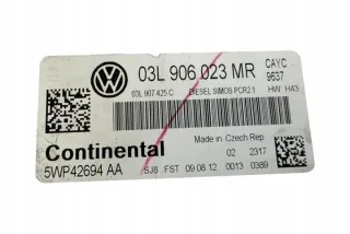03L906023MR Блок управления двигателем Volkswagen Caddy 3 Арт e12245096, вид 4