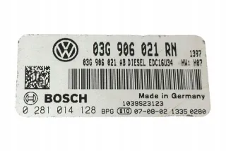 0281014128 Блок управления двигателем Volkswagen Caddy 3 Арт e12245094, вид 2