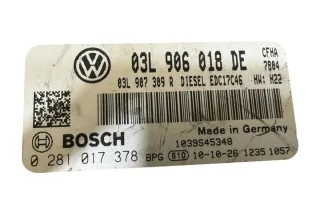 0281017378 Блок управления двигателем Volkswagen Caddy 3 Арт e12245060, вид 3