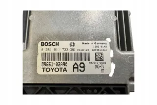 8966102A90 Блок управления двигателем Toyota Corolla E120 Арт e12244913, вид 5