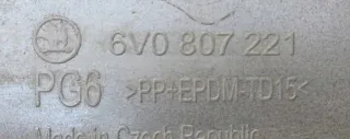 6V0807221 Бампер передний Skoda Fabia 3 Арт e12244889, вид 5