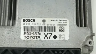 0281016911 89661-02X70 Блок управления двигателем Toyota Auris 1 Арт e12244869, вид 3