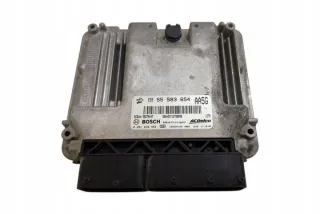 0281018454 Блок управления двигателем Opel Astra J Арт e12243538, вид 2
