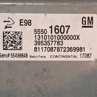 55501607 Блок управления двигателем Opel Astra K Арт e12243473, вид 5