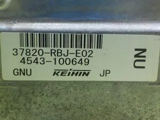 37820-RBJ-E02 37820RBJE02 Блок управления двигателем Honda Insight 2 Арт e12241999, вид 5