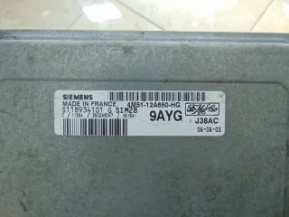 4M5112A650HG 4m5112a650hg Блок управления двигателем Ford Focus 2 Арт e12241707, вид 1