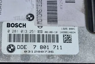 DDE7801711 Блок управления двигателем BMW 5 E60/E61 Арт e12240386, вид 2