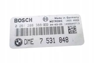 7531848 Блок управления двигателем BMW 3 E46 Арт e12240019, вид 3