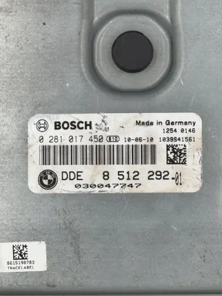 0281017450 8512292 DDE8512292 Блок управления двигателем BMW 3 E90/E91/E92/E93 Арт e12239913, вид 2