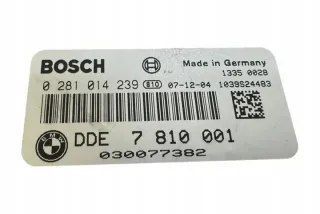 7810001 Блок управления двигателем BMW 1 E81/E82/E87/E88 Арт e12239589, вид 2