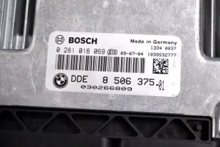 8506375 Блок управления двигателем BMW 1 E81/E82/E87/E88 Арт e12239587, вид 5