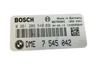 7545042 Блок управления двигателем BMW 1 E81/E82/E87/E88 Арт e12239532, вид 1