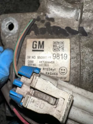 95059819 Компрессор кондиционера Opel Mokka 1 Арт e12234934, вид 2