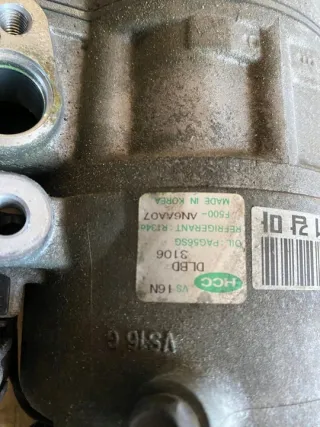 F500-AN6AA-07 Компрессор кондиционера Hyundai i30 FD Арт e12234205, вид 3