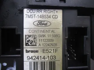  7M5T14B534CD 08-13r Моторчик стеклоподъемника Ford Kuga 1 Арт e12218131, вид 2