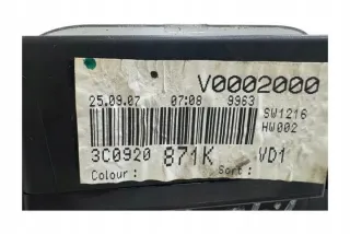 3C0920871K Щиток приборов (приборная панель) Volkswagen Caddy 3 Арт e12215361, вид 6