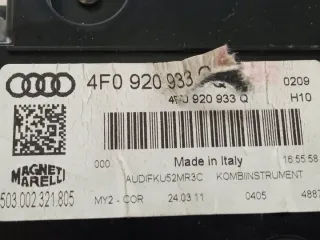 4F0920933Q 2004-2011 Щиток приборов (приборная панель) Audi A6 C6 (S6,RS6) Арт e12213750, вид 2