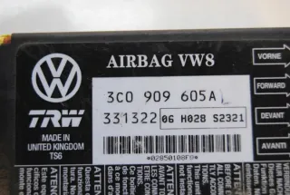 3C0909605A331322 Блок AirBag Volkswagen Passat B6 Арт e12213470, вид 3