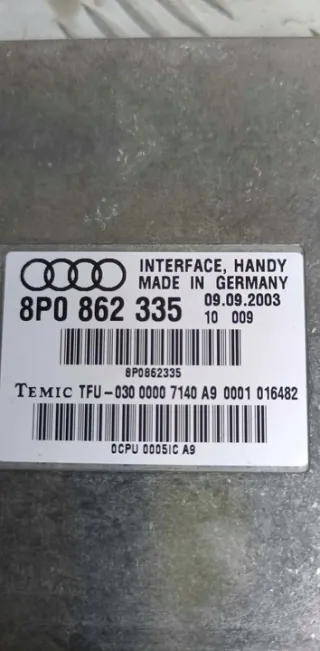 8P0862335Q 8P0035613 Блок управления (другие) Audi A3 8P Арт e12210351, вид 2