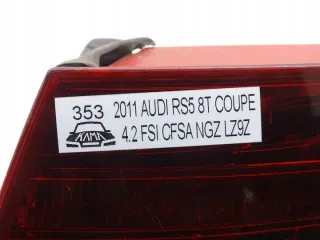 8T0945096D KM17568388975 Фонарь задний правый Audi A5 (S5,RS5) 1 Арт e12204965, вид 8