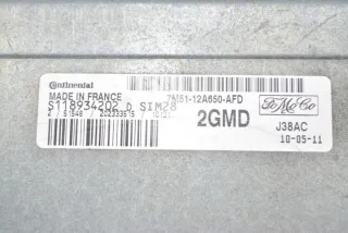 7M5112A650AFD Блок управления двигателем Ford Focus 2 Арт e12200858, вид 3