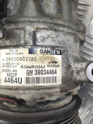 39034464 Компрессор кондиционера Opel Astra K Арт e12198596, вид 2