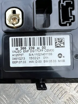9836623980 Блок навигации Peugeot 2008 Арт e12198410, вид 5