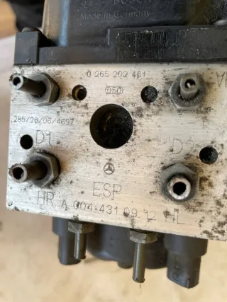 0265202461 A0044310912 Блок ABS Mercedes A W168 Арт e12195441, вид 7