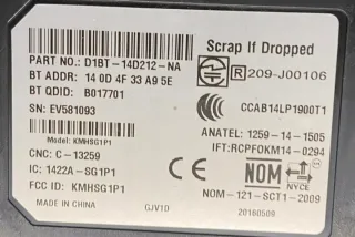 D1BT14D212NA Блок управления (другие) Ford C-max 2 Арт e12191136, вид 4