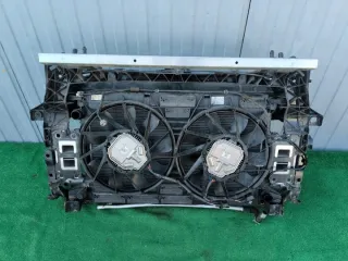 8W0121251AB 4M0145805L 4M0816411B 8W0121003B Передняя панель крепления облицовки (телевизор) Volkswagen Touareg 3 Арт e12187837, вид 2