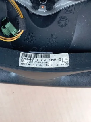 6769895 Руль BMW 1 E81/E82/E87/E88 Арт e12187477, вид 5