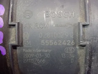 55562426 0281002912 Расходомер воздуха Opel Insignia 1 Арт e12180448, вид 5