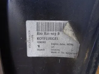 8J0821103B Крыло переднее левое Audi TT 2 Арт e12177102, вид 12