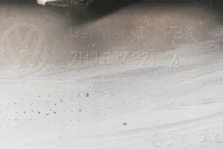 7H0807321 Бампер задний Volkswagen Multivan T5 Арт e12175089, вид 1