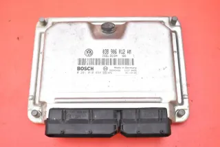 038906012AM 0281010658 Блок управления двигателем Volkswagen Polo 4 Арт e12174817, вид 1