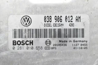 038906012AM 0281010658 Блок управления двигателем Volkswagen Polo 4 Арт e12174817, вид 7