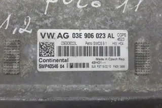 03E906023AL Блок управления двигателем Volkswagen Polo 5 Арт e12174806, вид 1