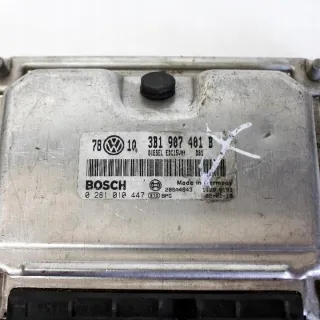 3B1907401B Блок управления двигателем Volkswagen Passat B5 Арт e12174746, вид 1