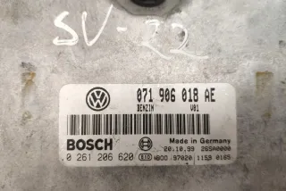 071906018AE Блок управления двигателем Volkswagen Passat B5 Арт e12174731, вид 4
