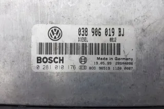 038906019BJ Блок управления двигателем Volkswagen Passat B5 Арт e12174698, вид 3
