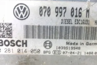 070997016M Блок управления двигателем Volkswagen Multivan T5 Арт e12174555, вид 1