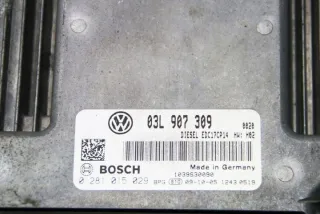 03L907309 Блок управления двигателем Volkswagen Golf 5 Арт e12174369, вид 1