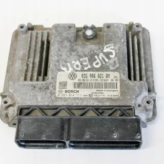 03G906021QM Блок управления двигателем Skoda Superb 2 Арт e12173839, вид 2
