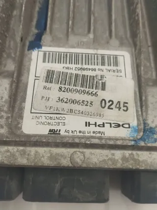 8200909666 Блок управления двигателем Renault Clio 3 Арт e12172667, вид 4