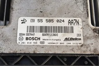 0281018769 Блок управления двигателем Opel Astra J Арт e12171999, вид 1