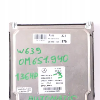 A6511501879 Блок управления двигателем Mercedes Vito W639 Арт e12171456, вид 2