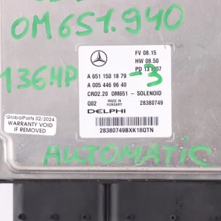 A6511501879 Блок управления двигателем Mercedes Vito W639 Арт e12171456, вид 5