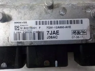 7G91-12A650-AHE S180016001F Блок управления двигателем Ford Mondeo 4 Арт e12170051, вид 2