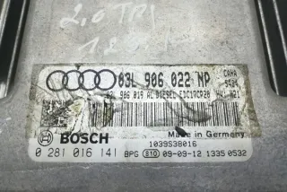 Блок управления двигателем Audi S4 B8 2009г. 03L906022NP - Фото 4